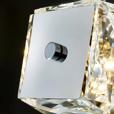 Stream Long Crystal Pendant Lamp