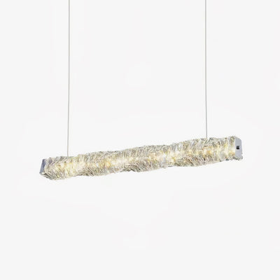 Stream Long Crystal Pendant Lamp