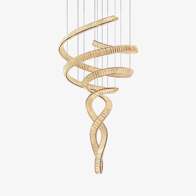 Cotalan Fluid Gold Pendant Light