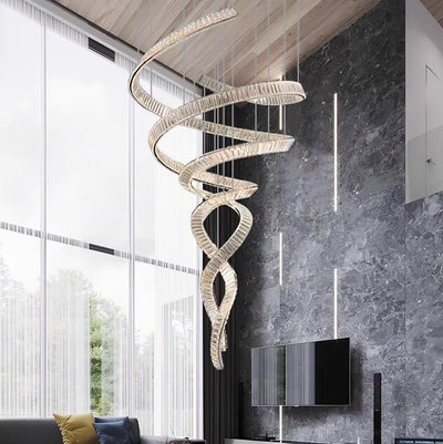 Cotalan Fluid Gold Pendant Light