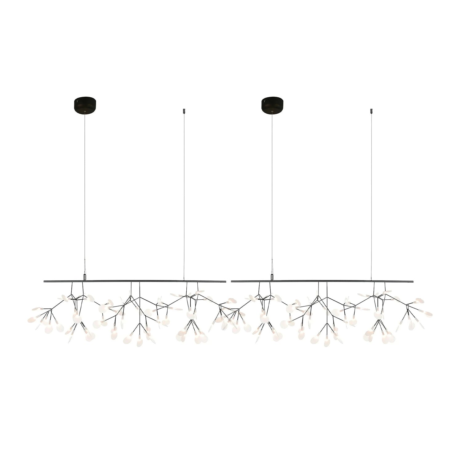 Brenwen Chandelier LED Branch Long Linear Artistic