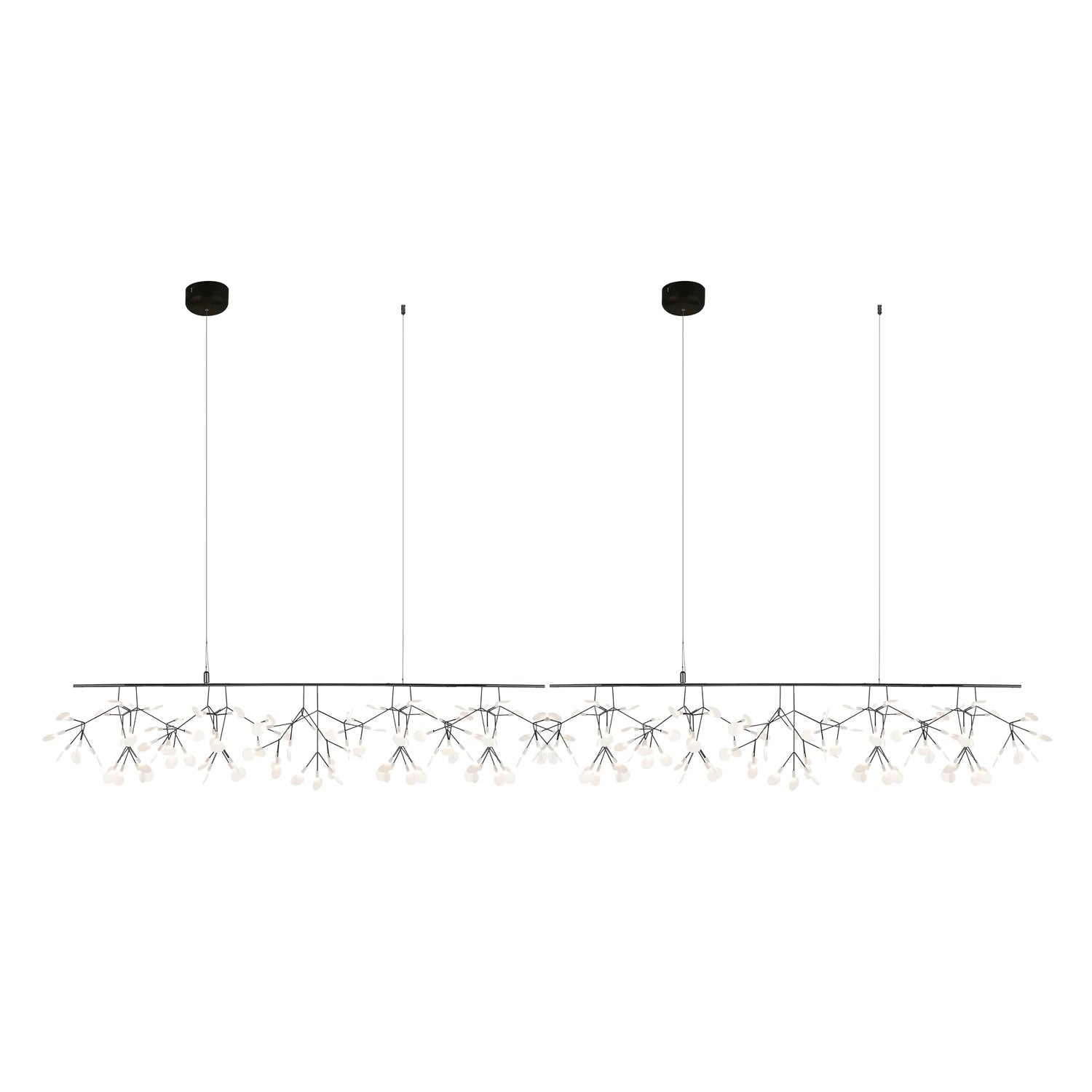 Brenwen Chandelier LED Branch Long Linear Artistic