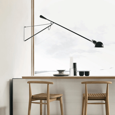 Vellaro Long Swing Arm Wall Lamp