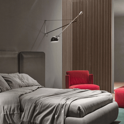 Vellaro Long Swing Arm Wall Lamp