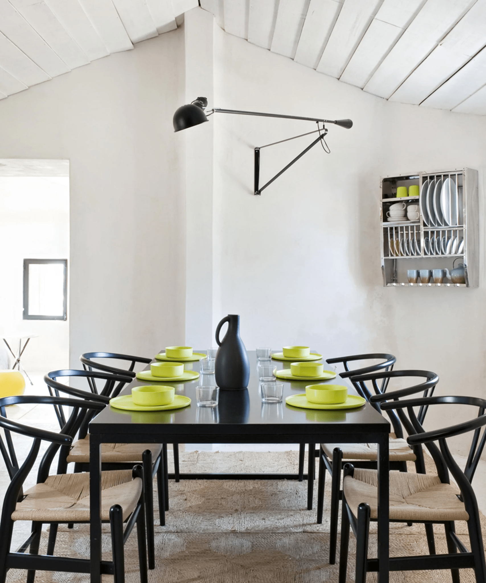 Vellaro Long Swing Arm Wall Lamp