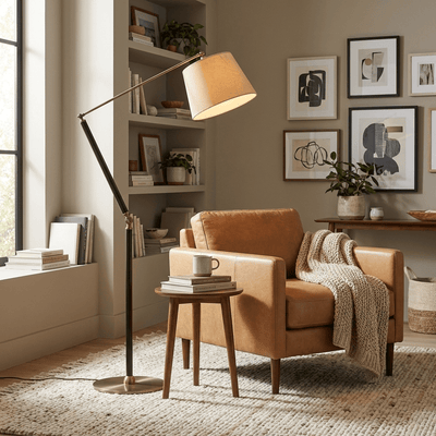 Veyron Adjustable Arm Floor Lamp