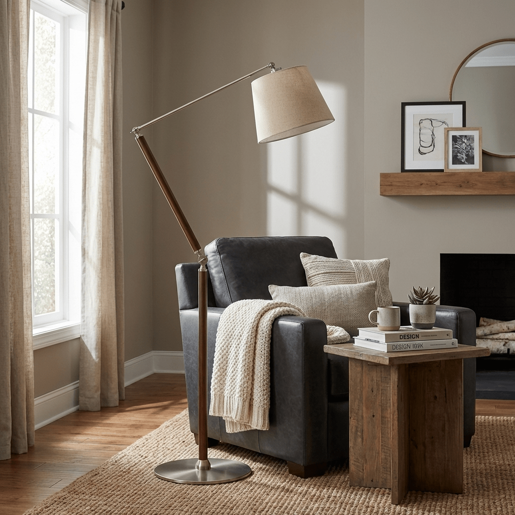Veyron Adjustable Arm Floor Lamp