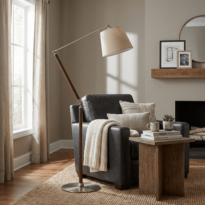 Veyron Adjustable Arm Floor Lamp