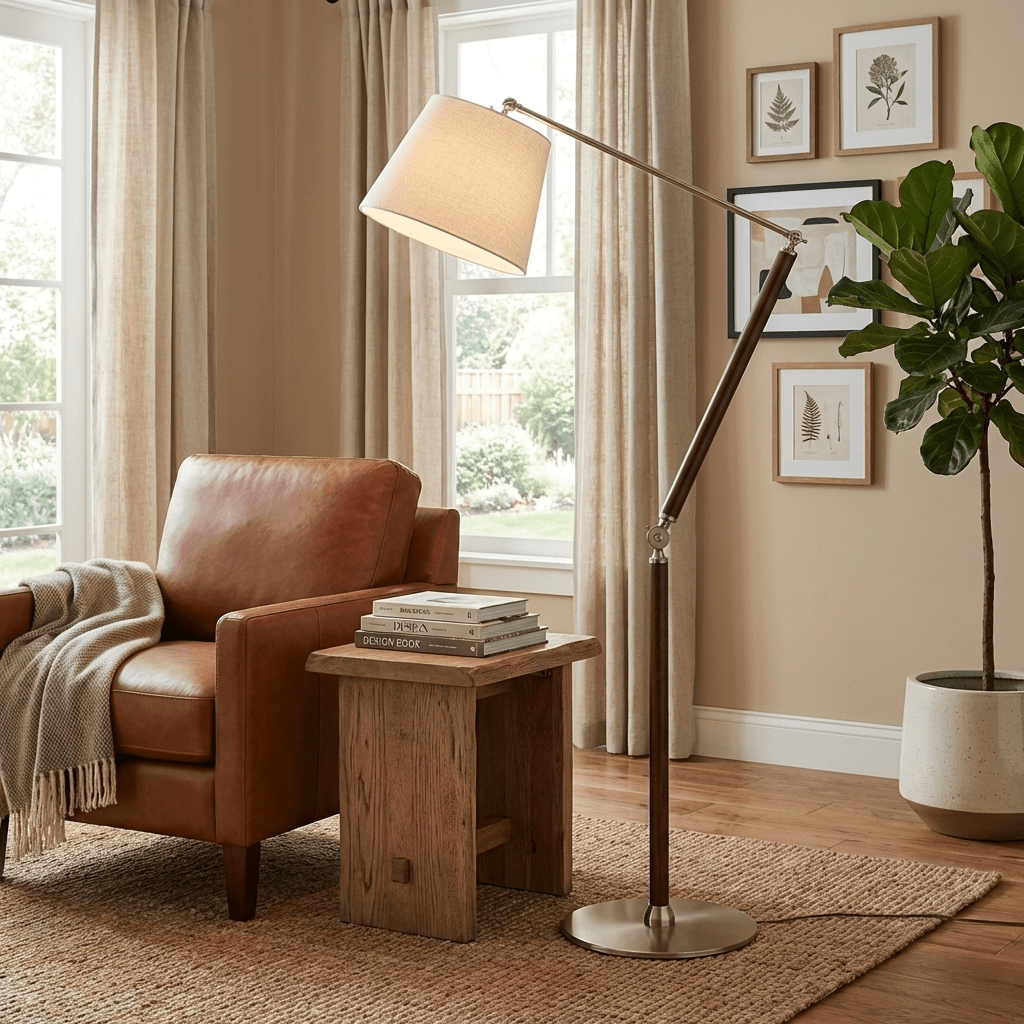 Veyron Adjustable Arm Floor Lamp