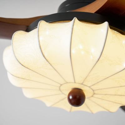 Solstead Lotus Bloom Ceiling Fan Light