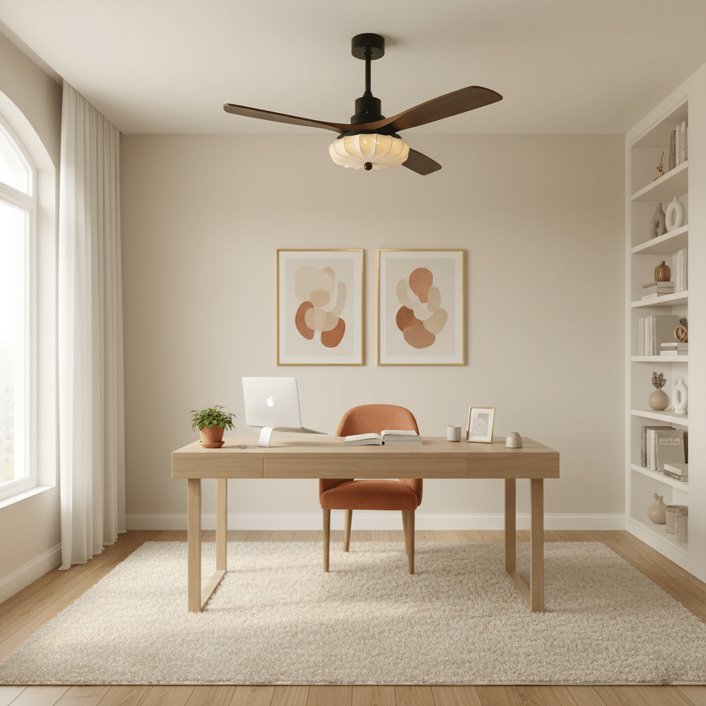Solstead Lotus Bloom Ceiling Fan Light