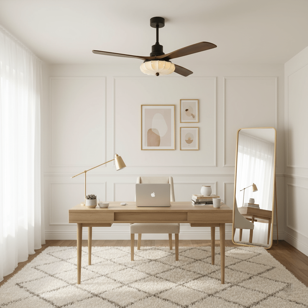 Solstead Lotus Bloom Ceiling Fan Light