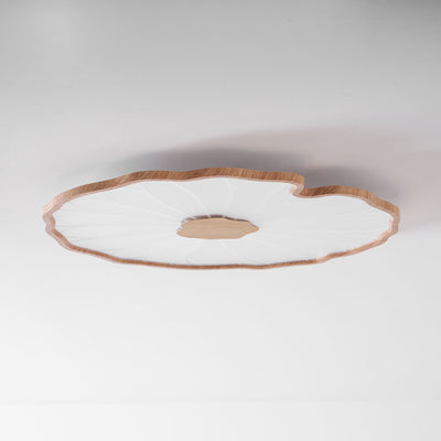 Miramere Lotus Leaf Acrylic Flush Mount Ceiling Light