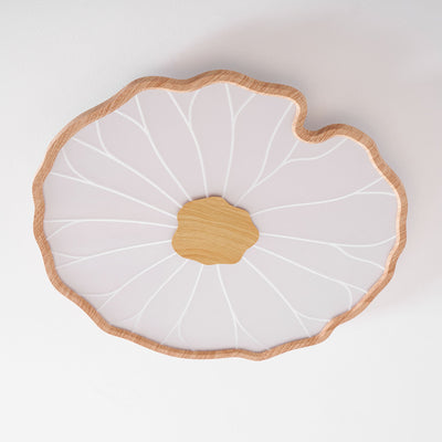 Miramere Lotus Leaf Acrylic Flush Mount Ceiling Light