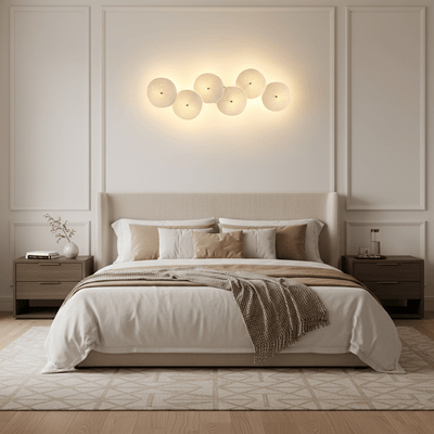 Fairhaven Lotus Petal Indoor Wall Light