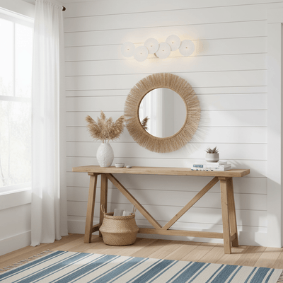 Fairhaven Lotus Petal Indoor Wall Light
