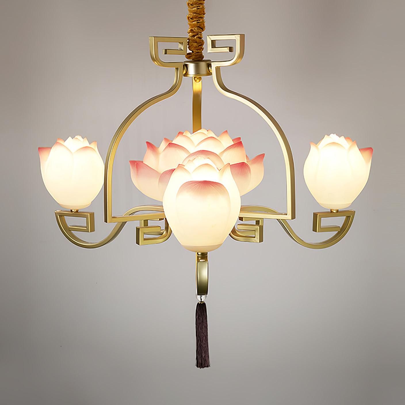 Baya Oriental Resin Chandelier