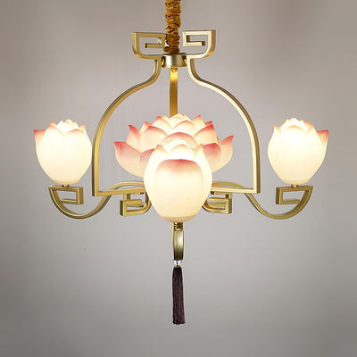 Baya Oriental Resin Chandelier