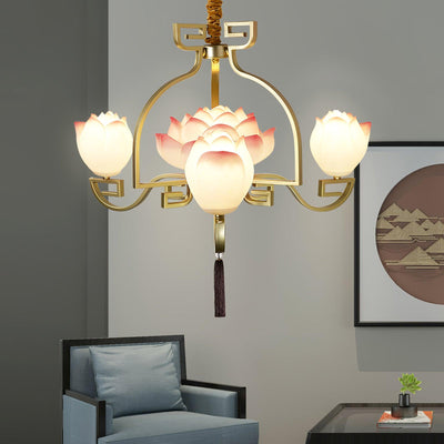 Baya Oriental Resin Chandelier