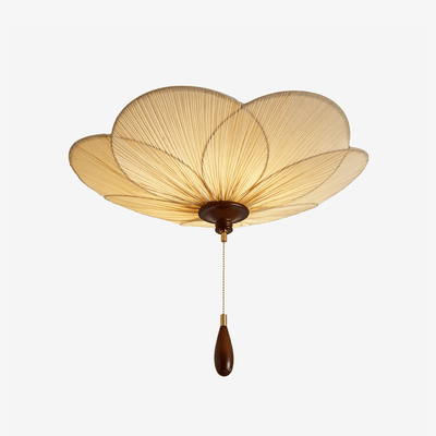 Isabeau Bloom Pleated Ceiling Light