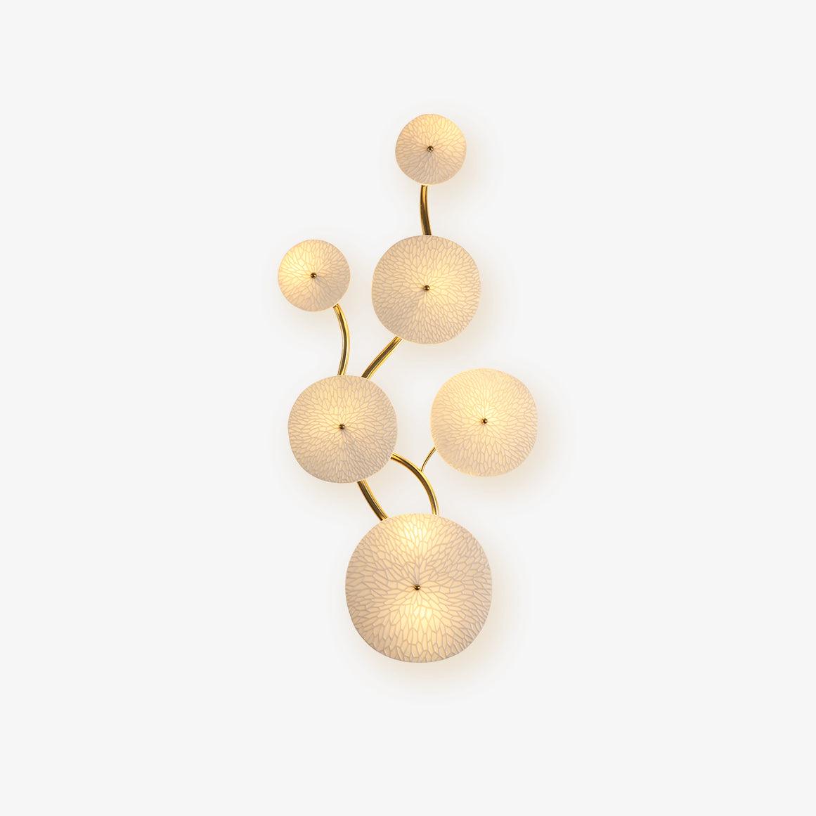 Fairhaven Lotus Petal Indoor Wall Light