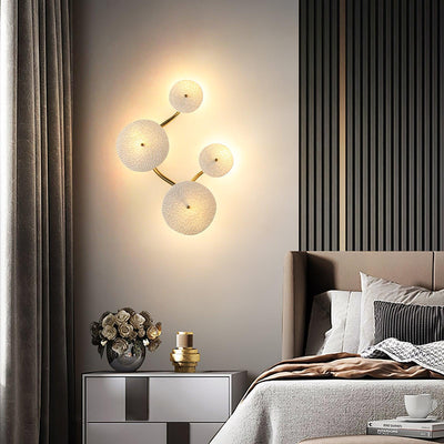 Fairhaven Lotus Petal Indoor Wall Light