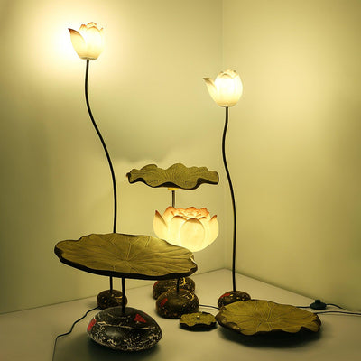 Arixen Elegant Lotus Floor Lamp