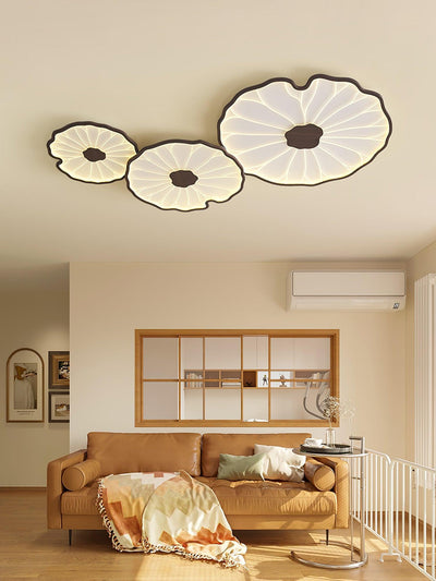 Miramere Lotus Leaf Acrylic Flush Mount Ceiling Light