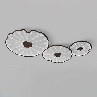 Miramere Lotus Leaf Acrylic Flush Mount Ceiling Light