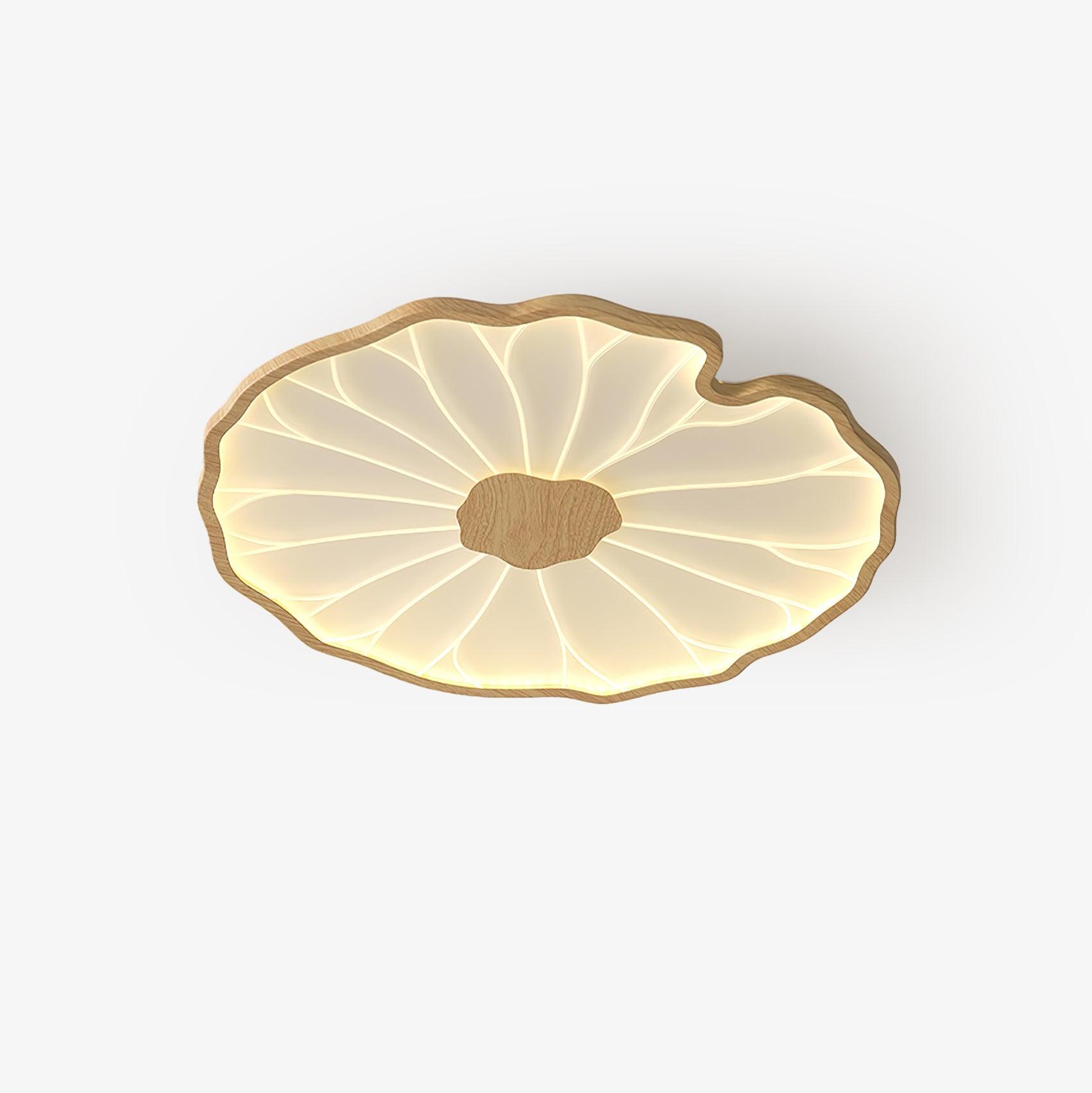 Miramere Lotus Leaf Acrylic Flush Mount Ceiling Light
