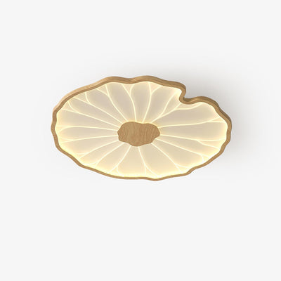 Miramere Lotus Leaf Acrylic Flush Mount Ceiling Light