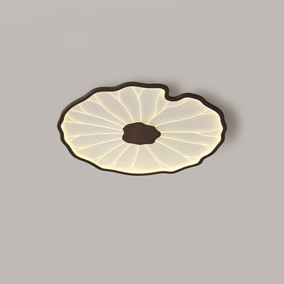 Miramere Lotus Leaf Acrylic Flush Mount Ceiling Light