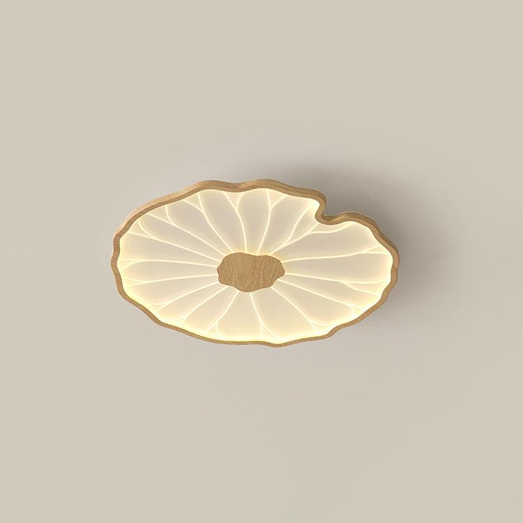 Miramere Lotus Leaf Acrylic Flush Mount Ceiling Light