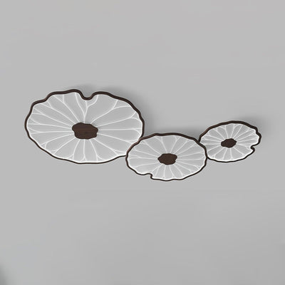 Miramere Lotus Leaf Acrylic Flush Mount Ceiling Light
