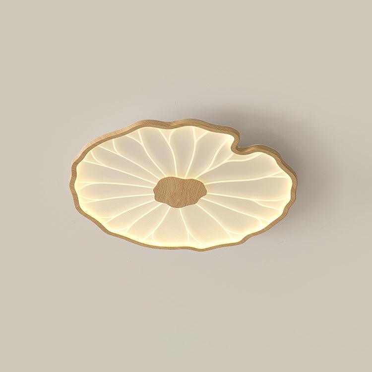 Miramere Lotus Leaf Acrylic Flush Mount Ceiling Light