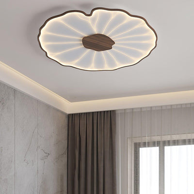 Solara Floral Wooden Ceiling Light
