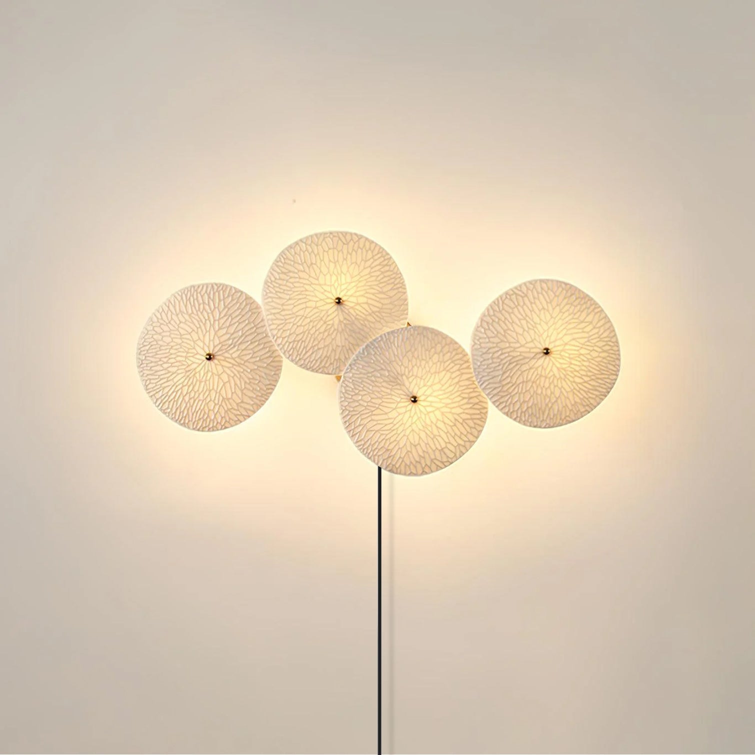 Lotus Petal Plug-in Wall Lamp