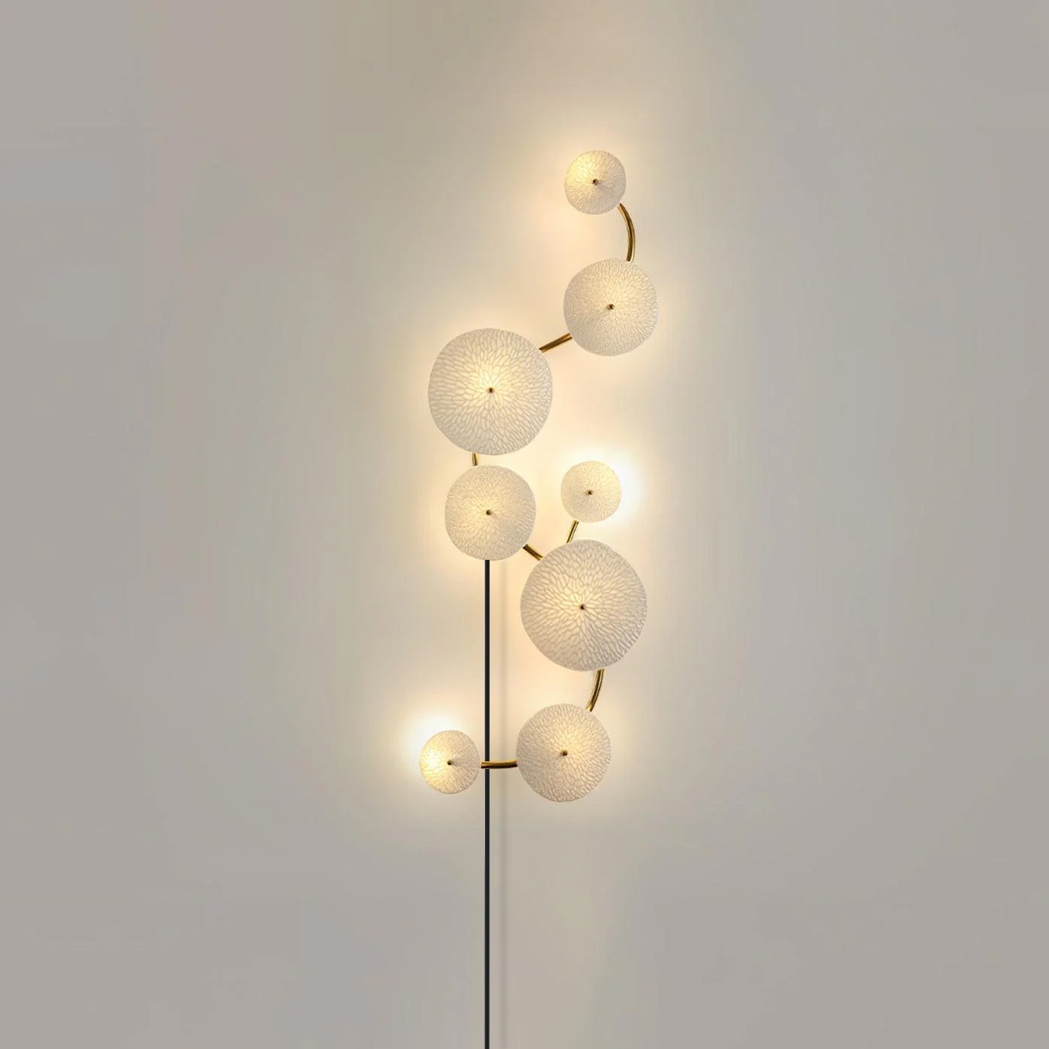 Lotus Petal Plug-in Wall Lamp