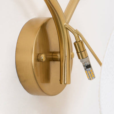 Fairhaven Lotus Petal Indoor Wall Light