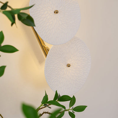 Fairhaven Lotus Petal Indoor Wall Light