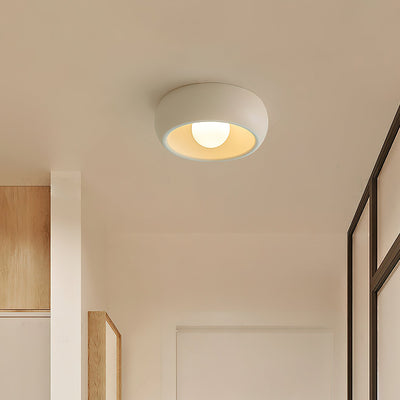 Talemu Modern Minimalist Round Glass Ceiling Light