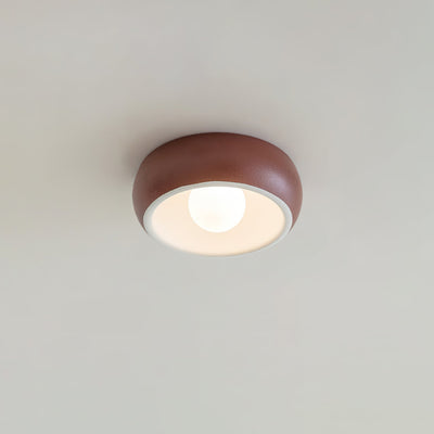 Talemu Modern Minimalist Round Glass Ceiling Light