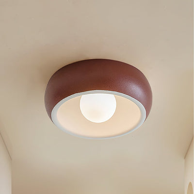 Talemu Modern Minimalist Round Glass Ceiling Light