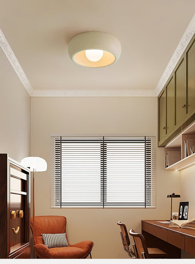 Talemu Modern Minimalist Round Glass Ceiling Light