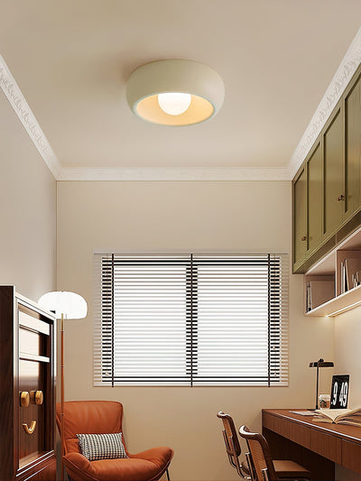 Talemu Modern Minimalist Round Glass Ceiling Light