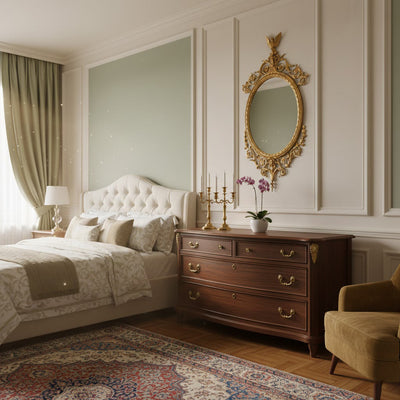 Aldenenne Belle Wood Flat Wall Mirror