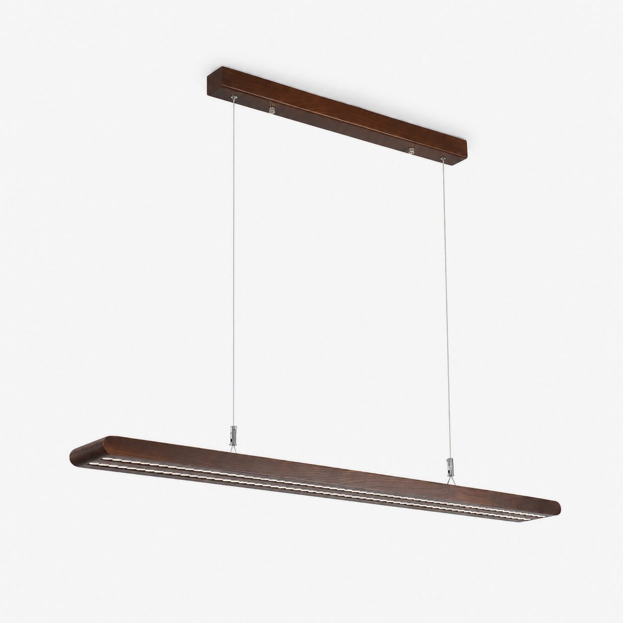 Rinoelia Wood Linear Pendant Light