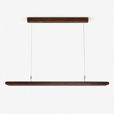 Rinoelia Wood Linear Pendant Light