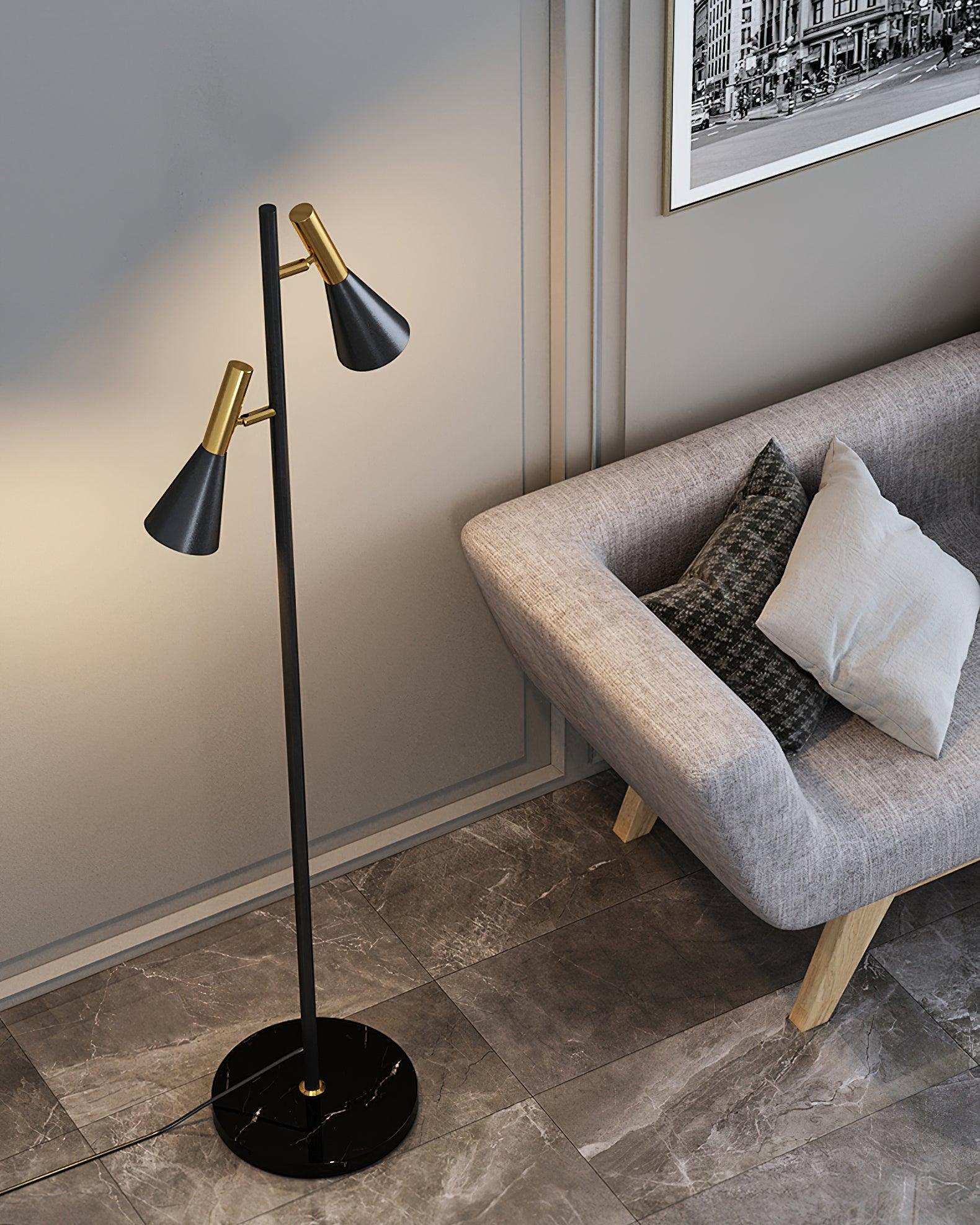 Aricel Marble Floor Lamp