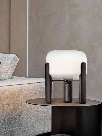 Elden Wood & Glass Table Lamp
